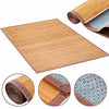 70*200cm Floor Carpet Bamboo Mat Area Rug Bedroom Living Room Window Cushion AU