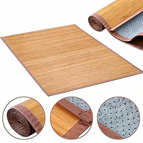 70*200cm Floor Carpet Bamboo Mat Area Rug Bedroom Living Room Window Cushion AU