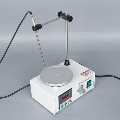 2L Magnetic Stirrer Hot Plate with Digital Temperature Display & Speed Adjusting