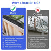 6x Metel Bird Spikes Deterrent Anti Cat Human Spiked Fence Mouse Pest Control AU