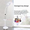 16x Gooseneck Magnifying Floor Lamp Glass Led Adjustable Floor Lamp Rolling Base