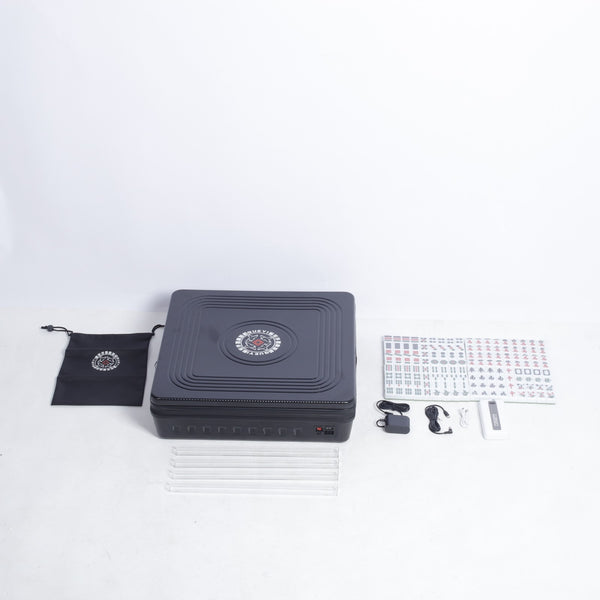 Automatic Mahjong Table Portable Mahjong Table 144 Magnetic Tiles Outdoor & Home