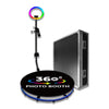 360 Spin Photo Booth Dia 100cm Automatic Rotating Video Booth w/ Flight case