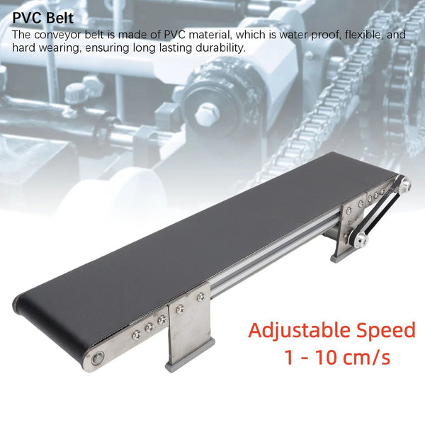 Desktop Conveyor Belt Electric Metal Conveyor Experiment Teaching Equipment 220V