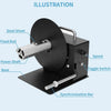 R3pro Automatic Label Rewinder Two-way Labeling Machine Barcode Label Rewinder