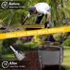 Rotary Soil Sifter Compost Sieve Garden Potting Sifting Mesh Rock Sand Sieve