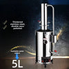 5L/h Water Distiller Purifier Machine Laboratory Auto Control Stainless Steel AU