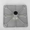 Boat Seat Base 7"x7"Aluminum Boat Seat Pedestal & Base with 3/4" Pin Post Socket