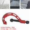 110-160mm Water Tube Cutter Pipe Cutter PVC/PPR/PE/PP Pipes Sewer Tubing Cutter