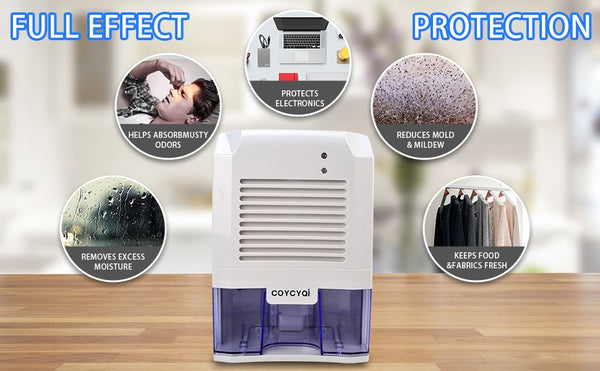 800ml Portable Dehumidifier Electric Air Dryer Home Office Moisture Removing AU