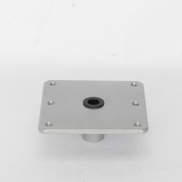 Boat Seat Base 7"x7"Aluminum Boat Seat Pedestal & Base with 3/4" Pin Post Socket