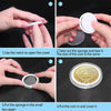100pcs Storage Box Case Capsules Holder Clear BOX 17/20/27/30mm (only box)