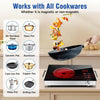 Electric Induction Cooktop Fast Touch Infrared Burner Portable Cooktop 2200W