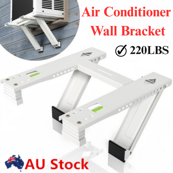 Air Conditioner Wall Bracket Window Support Bracket Heavy Duty 2 Arms Up 220LBS
