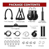 Pulley System Durable Cable Pulley Attachment for Home Gym Garage Gym Squat Rack