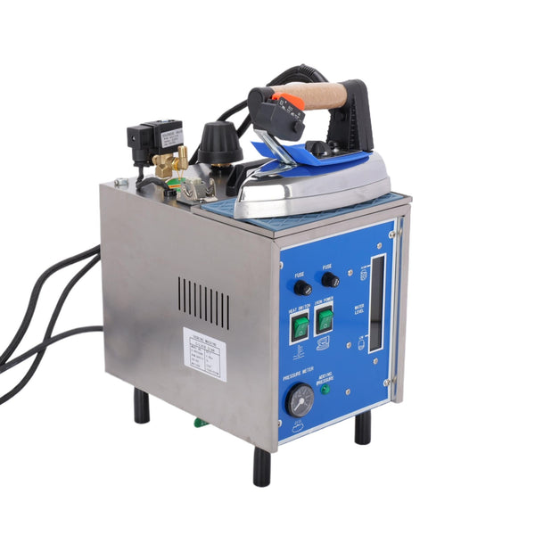 900W Industrial Steam Iron Electric Hanging Ironing 5L Tank 1900W Boiler Booster