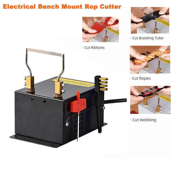 60W Rope Cutter Fabric Cutter Electric Hot Knife Heat Sealer Cutting Tool