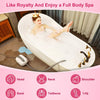Portable Spa Bubble Bath Massager Waterproof  Spa Mat For Relaxation Xmas Gifts