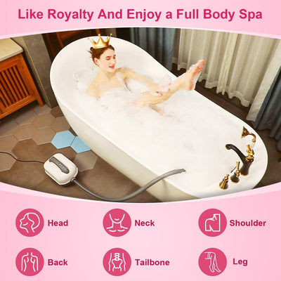 Portable Spa Bubble Bath Massager WaterproofSpa Mat For Relaxation Xmas Gifts