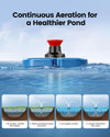 25000GPH Fountain Aerator Large Water Pond Pump Floating Fountain Circulation AU