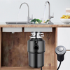 750W Kitchen Food Waste Garbage Disposer with Remote Control Air Switch 2000ML