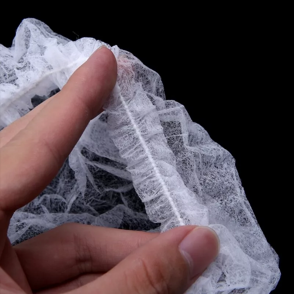 1000 Pcs Disposable Hair Net Cap Stretch Control Cover Piece Shower Travel Sleep