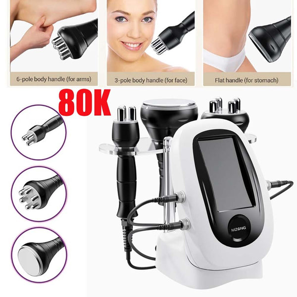 80K RF Radio Frequency Ultrasonic Fat Cavitation Machine Body Slimming Machine