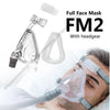 FM2 Full Face CPAP Mask for CPAP/APAP Machine Use Mask with Adjustable Headgear