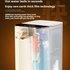 3s Fast Hot Water Dispenser 5 Gear Temperature Electric Water Boiler 3L 2000W