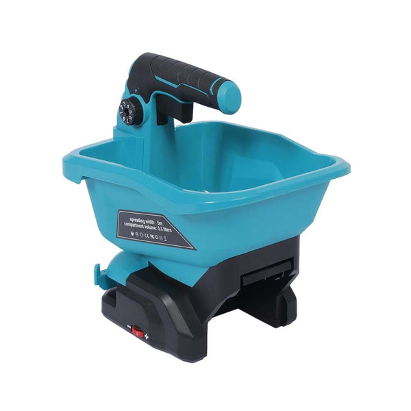 Cordless Seed and Fertiliser Spreader Handheld Grass Seed Spreader Lawn Spreader