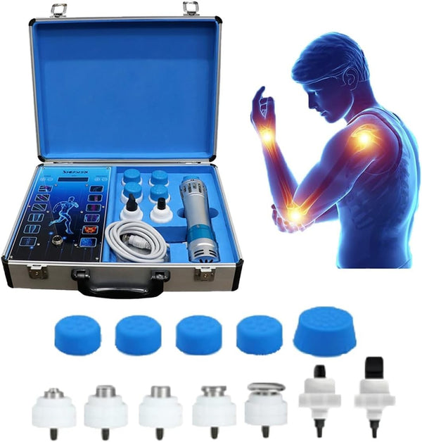Touch Screen Shockwave Therapy Machine With 7 Heads ED Treatment Pain Relief