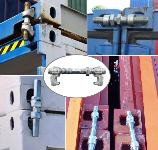 4Pack Shipping Container Bridge Fitting Clamp to Connect Shipping Containers