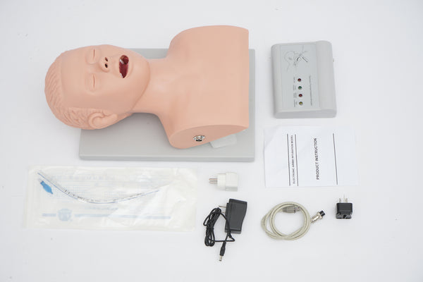 PVC Intubation Manikin adult Study Teaching Model Airway Management Trainer