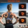 Electric Cupping Therapy Smart Scraping Massager Set 8 Massage Cups Red Light