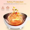 4L 28cm Electric Frying Pan with Steamer&Lid Non-stick Multifunctional Cookware