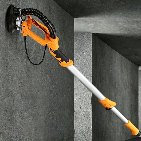 1200W Electric Drywall Sander Foldable Dust Free Wall Sander with Vacuum Bag