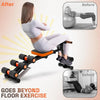 23 in 1 Home Gym Abdominal Machine Core Workout Equipment Foldable & Adjustable