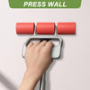 Floor and Wall Roller for Vinyl Flooring Heavy Duty Handle Rubber Nylon Wheels