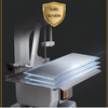Heavy Duty Butcher Band Saw Frozen Meat Cutting Machine Workbeach 18.5" x 13"