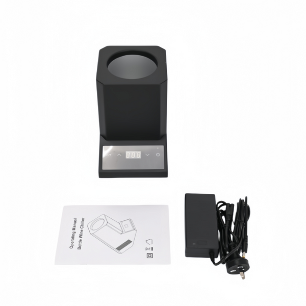 Portable Cooler Electronic Wine Chiller 5-18°C Single Bottle Temperature Control