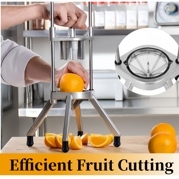 Stainless Steel Blade Fruit Lime Cutter 8 Section Manual Fruit Slicer for Home