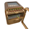5 Tiers Cigar Humidor Cabinet 110 CT Cedar Wooden Cigar Box Digital Hygrometer