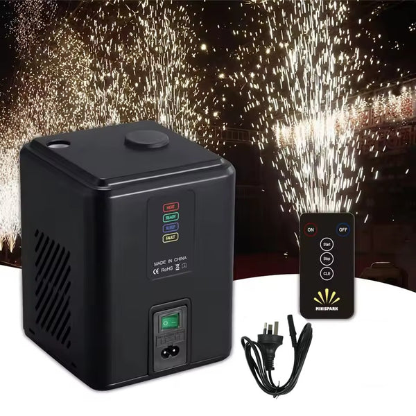 350W Cold Spark Machine Firework Remote DMX Wedding Stage Effect DJ Disco Party