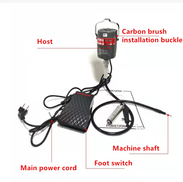 Hanging Flex Shaft Grinder Suspended Rapid Grinding Machine Jewelry Rotary Tool