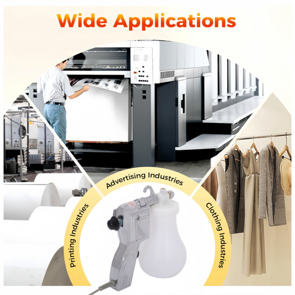 Textile Spot Cleaning Gun for Screen Printer/Crystal and Rock /Fish Tank/Sneaker