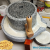 30x40cm Stone Mill Grinder Dry/Wet Grinder Pepper Bean Flour Mill Grinder AU