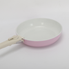 11Pcs Pink pots and Pans Set Removable Handle Nonstick Cookware Set Space Saving