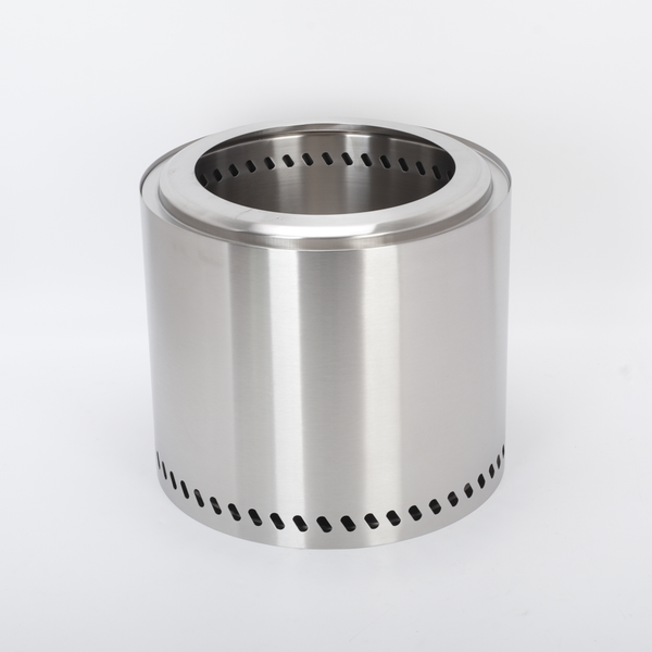 Smokeless Fire Pit With Removable Ash Pan Stainless Steel Portable Bonfire