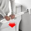 Toilet Grab Bar Foldable Flip Up Armrest Bars Elderly Non-Skid Safety Handrails