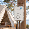 6L LPG Portable Tankless Water Heater Outdoor for RV Trips, Camping, Boat Cabins
